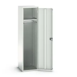 bott verso Kleiderspind, mit 1 Fachboden und 1 Kleiderstange, BxTxH: 525 mm x 550 mm x 2000 mm