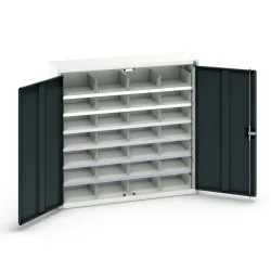 bott verso Fächerschrank, mit 28 Abteilen, BxTxH: 1050 x 350 x 1000 mm