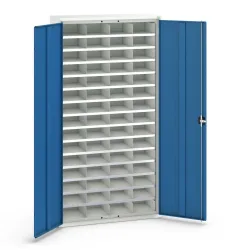 bott verso Fächerschrank, mit 60 Abteilen, BxTxH: 1050 x 350 x 2000 mm