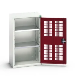 bott verso Flügeltürschrank mit Belüftung, mit 2 Fachböden, BxTxH: 525 x 350 x 900 mm