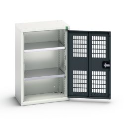 bott verso Flügeltürschrank mit Belüftung, mit 2 Fachböden, BxTxH: 525 x 350 x 800 mm