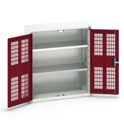 bott verso Flügeltürschrank mit Belüftung, mit 2 Fachböden, BxTxH: 800 x 350 x 900 mm