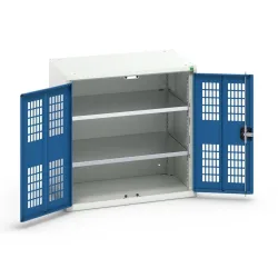 bott verso Flügeltürschrank mit Belüftung, mit 2 Fachböden, BxTxH: 800 x 550 x 800 mm