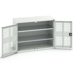 bott verso Flügeltürschrank mit Belüftung, mit 2 Fachböden, BxTxH: 1050 x 550 x 800 mm