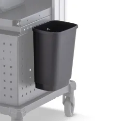 Mülleimer für Jungheinrich? Mobiler Arbeitsplatz WMD, 10 Liter, magnetisch