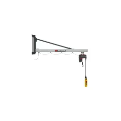 VETTER® Schwenkkran inkl. LIFTKET Elektrokettenzug, Wandausführung, Ausladung 2.900 mm, TK 500 kg