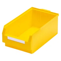 Kappes RasterPlan® Sichtlagerkasten, HxBxT 200 x 300 x 500 mm, gelb