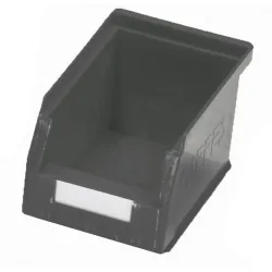 Kappes RasterPlan® Sichtlagerkasten, HxBxT 130 x 140 x 230 mm, grau