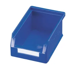 Kappes RasterPlan® Sichtlagerkasten, HxBxT 75 x 105 x 160 mm, blau