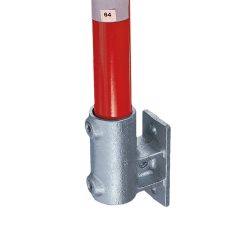 Wandbefestigung mit Abstandhalter, Aussen-Ø Rohr 33,7 mm