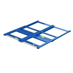 XL-Palettenauszug, Tragkraft 1.200 kg, 70 % Auszugstiefe, BxT 1.700 x 1.200 mm