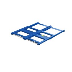 XL-Palettenauszug, Tragkraft 1.600 kg, 70 % Auszugstiefe, BxT 1.700 x 1.200 mm