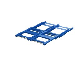 XL-Palettenauszug, Tragkraft 1.600 kg, 100 % Auszugstiefe, BxT 1.700 x 1.200 mm
