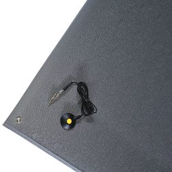Steinbock® ESD-Anti-Ermüdungsmatte Ergo, texturiert, 1-lagig, BxL 1.200 x 6.000 mm, grau