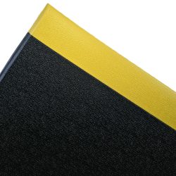 Steinbock® Anti-Ermüdungsmatte Ergo, texturiert, 1-lagig, BxL 1.200 x 1.000 mm, schwarz/gelb