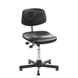 Global Stole A/S Arbeitsdrehstuhl Prestige, Sitzhöhe 560-750 mm, Bodengleiter, Stahlbasis