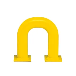MORAVIA Rammschutzbügel, Aussenbereich, HxL 350 x 375 mm, Ø 76 mm
