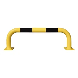 MORAVIA Rammschutzbügel, Aussenbereich, HxL 350 x 1.000 mm, Ø 76 mm