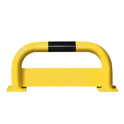 MORAVIA Rammschutzbügel mit Unterfahrschutz, Innenbereich, HxL 350 x 750 mm