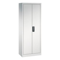 Werkstatt-Flügeltürschrank, HxBxT 1950 x 800 x 400 mm, lichtgrau / lichtgrau C+P