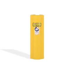 Dancop d-flexx Anfahrschutz für Regale Alfa, aus Kunststoff, Innenmass HxB 400 x 75-99 mm