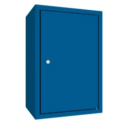 PAVOY Hängeschrank, HxBxT 600 x 400 x 300 mm, Lochrückwand, enzianblau, enzianblau