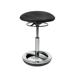 TOPSTAR Hocker Sitness® Bob Stoff Schwarz