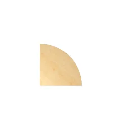 LIVIQUE, Anbautisch Office Holz 80 cm - Farbe: Ahorn - Material: Holzwerkstoff - Anbautisch
