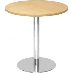 Besprechungstisch Office Holz 80 cm - Farbe: Ahorn Dekor - Material: Holzwerkstoff - Besprechungstisch