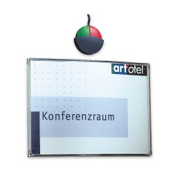 Türschilder Standard, DIN A6, HxBxT 110 x 152 x 16 mm