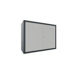 PAVOY Hängeschrank, HxBxT 600 x 800 x 300 mm, lichtgrau, anthrazitgrau