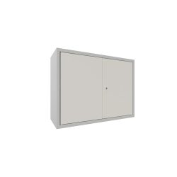 PAVOY Hängeschrank, HxBxT 600 x 800 x 300 mm, reinweiss, lichtgrau