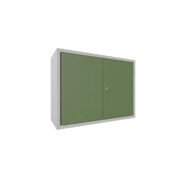 PAVOY Hängeschrank, HxBxT 600 x 800 x 300 mm, resedagrün, lichtgrau