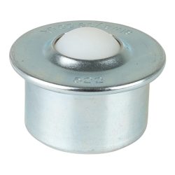 BS ROLLEN Kugelrolle, Kunststoff, Ø 22 mm, TK 7 kg
