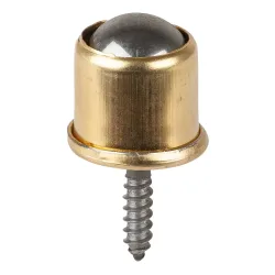 BS ROLLEN Kugelrolle mit Gewindestift, Stahl, Ø 24 mm, TK 18 kg