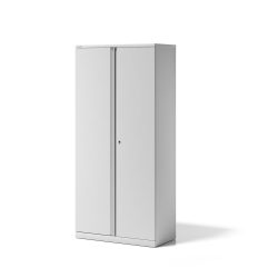 BISLEY Flügeltürenschrank Essentials, 5 OH, Breite 914 mm, verkehrsweiss