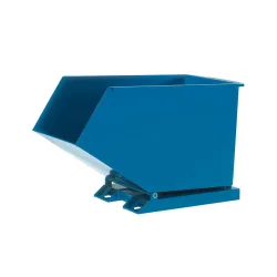 fetra® Muldenkipper ohne Rollen, Volumen 0,6 m³