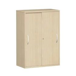 Geramöbel Schiebetürschrank Profi, 3 OH, Breite 800 mm, Ahorn