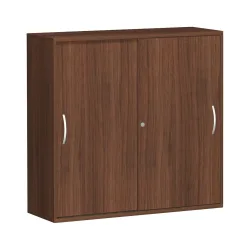 Geramöbel Schiebetürschrank Profi, 3 OH, Breite 1.200 mm, Nussbaum