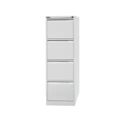 BISLEY Hängeregistraturschank, 1-bahnig, 4 Schubladen, grau