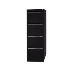 BISLEY Hängeregistraturschank, 1-bahnig, 4 Schubladen, schwarz