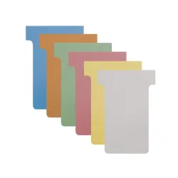 T-Card, unbedruckt, Medium, grün, 100 Stk/VE