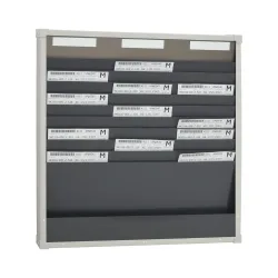 Karten-Sortiertafeln Eichner 9219 Serie, ideal für DIN A4, 3-spaltig, H 750 x B 720 mm
