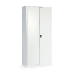 HEMMDAL Flügeltürschrank, HxBxT 1.800 x 800 x 380 mm, lichtgrau/lichtgrau