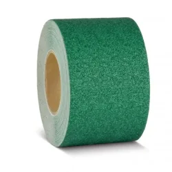 Mehlhose m2-Antirutschbelag? Warnmarkierung, Rolle, Breite 100 mm, grün