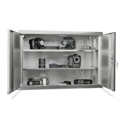 Hängeschrank, Edelstahl, 600 x 900 x 320 mm