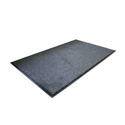 COBA Schmutzfangmatte aus Nylon, BxL 850 x 1.500 mm, schwarz/grau
