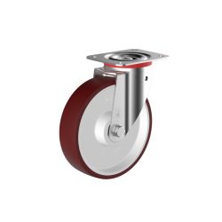 Wicke Lenkrolle PU, Ø x Breite 100 x 30 mm, TK 150 kg
