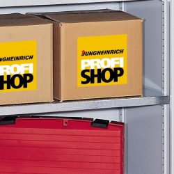 Fachboden für Flügeltürenschrank mit Vollstahl- und Sichtfenstertüren, Tiefe 500 mm