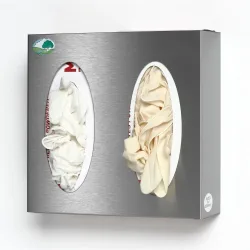 VAR Wandspender, für Handschuh-/Handtuchboxen, Ausführung 2-fach